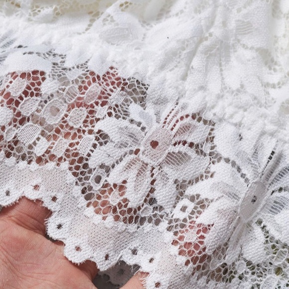 Lace Bralette White - Picture 5 of 7